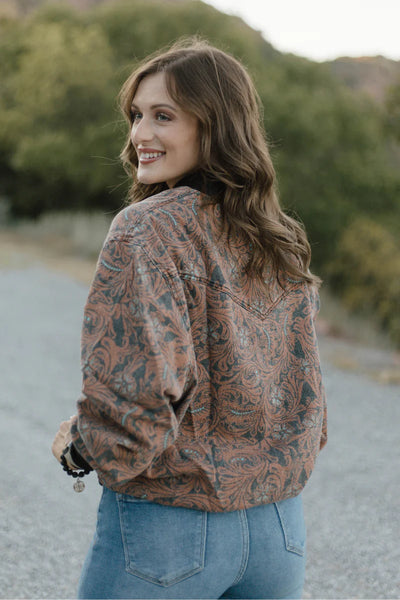KEEP IT WESTERN BOMBER JACKET