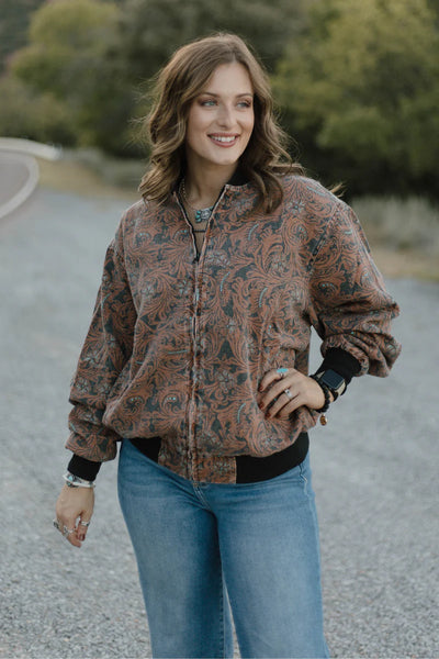 KEEP IT WESTERN BOMBER JACKET