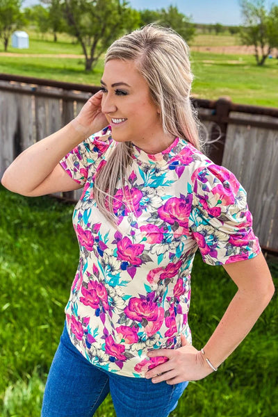 LIFE IS A FLOWER TOP