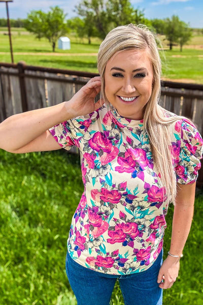 LIFE IS A FLOWER TOP