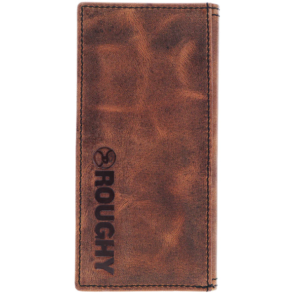 HOOEY "HAWK" RODEO WALLET BROWN W/ NAVAJO SERAPE PRINT