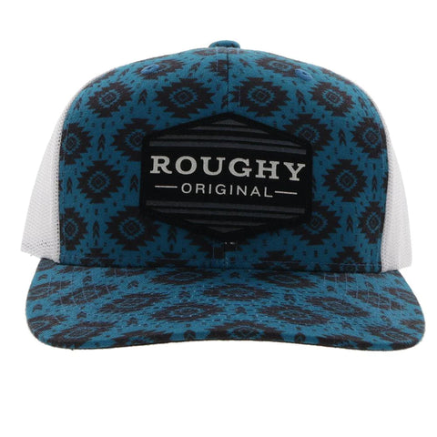 HOOEY "TRIBE" ROUGHY BLUE/WHITE HAT