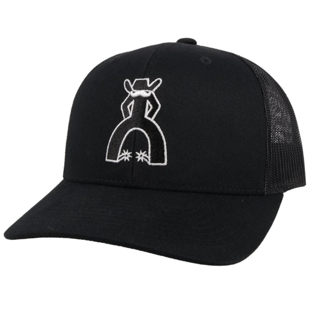 HOOEY "PUNCHY" SNAPBACK BLACK HAT