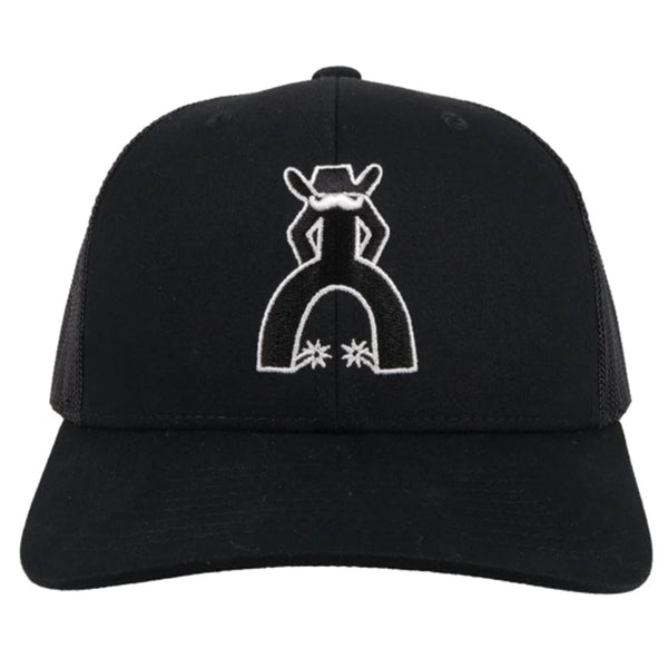 HOOEY "PUNCHY" SNAPBACK BLACK HAT