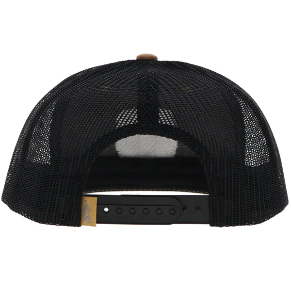 HOOEY "ZENITH" HAT TAN/BLACK W/BLACK & CHARCOAL PATCH