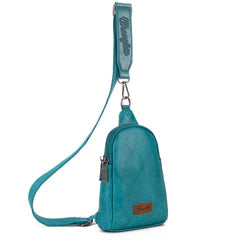 Wrangler Sling Bag/Crossbody/Chest Bag - Turquoise