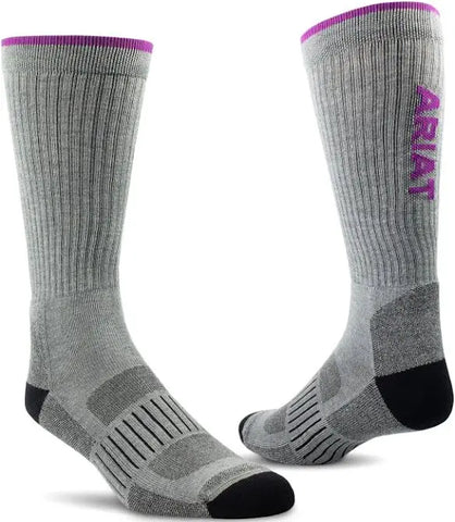 High Performance Crew Tek Work Sock 2 Pair Pack