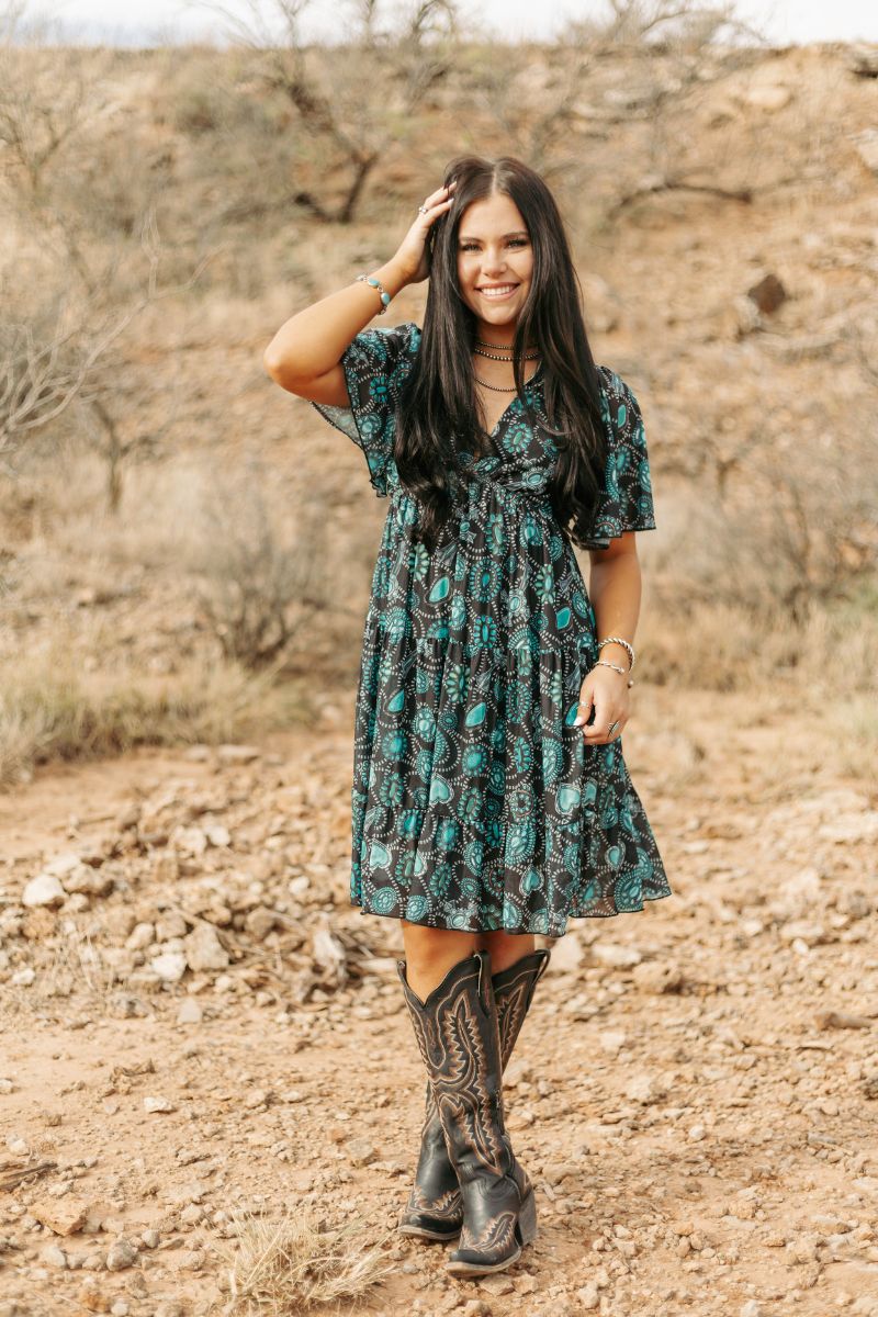 NAVAJO COUNTRY DRESS