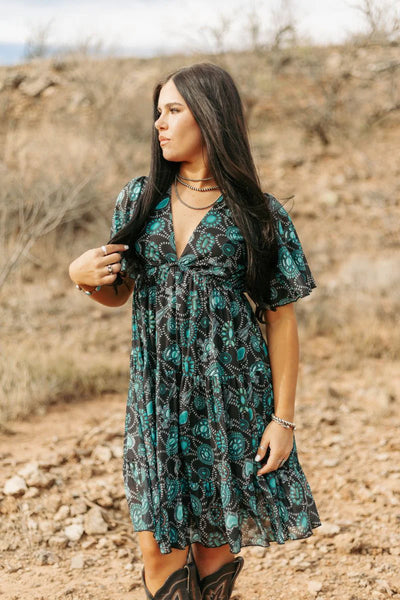 NAVAJO COUNTRY DRESS