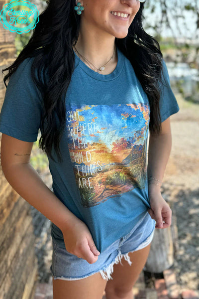 OUT WHERE THE WILD THINGS ARE TEE