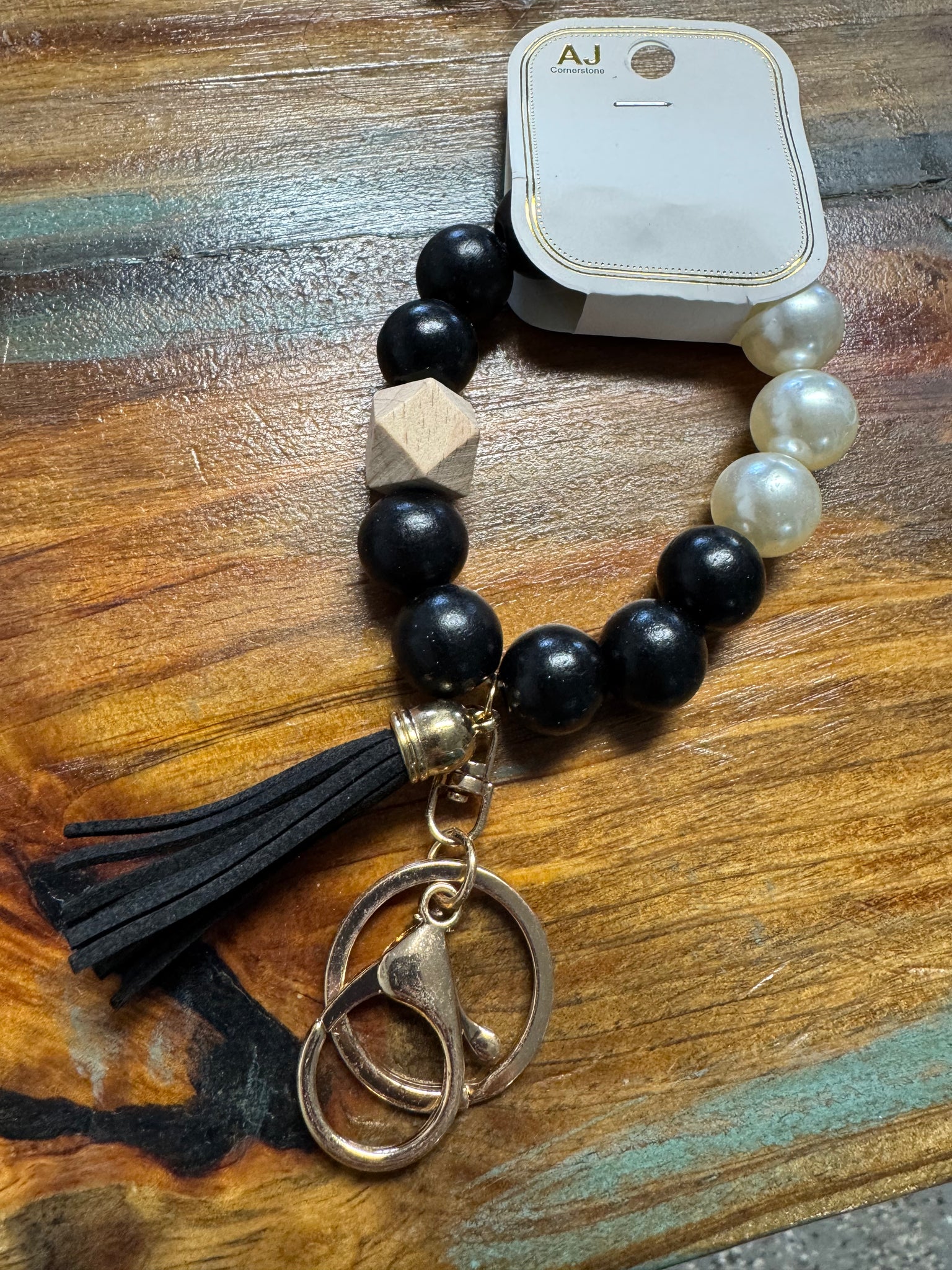 Pearl Black Bangle