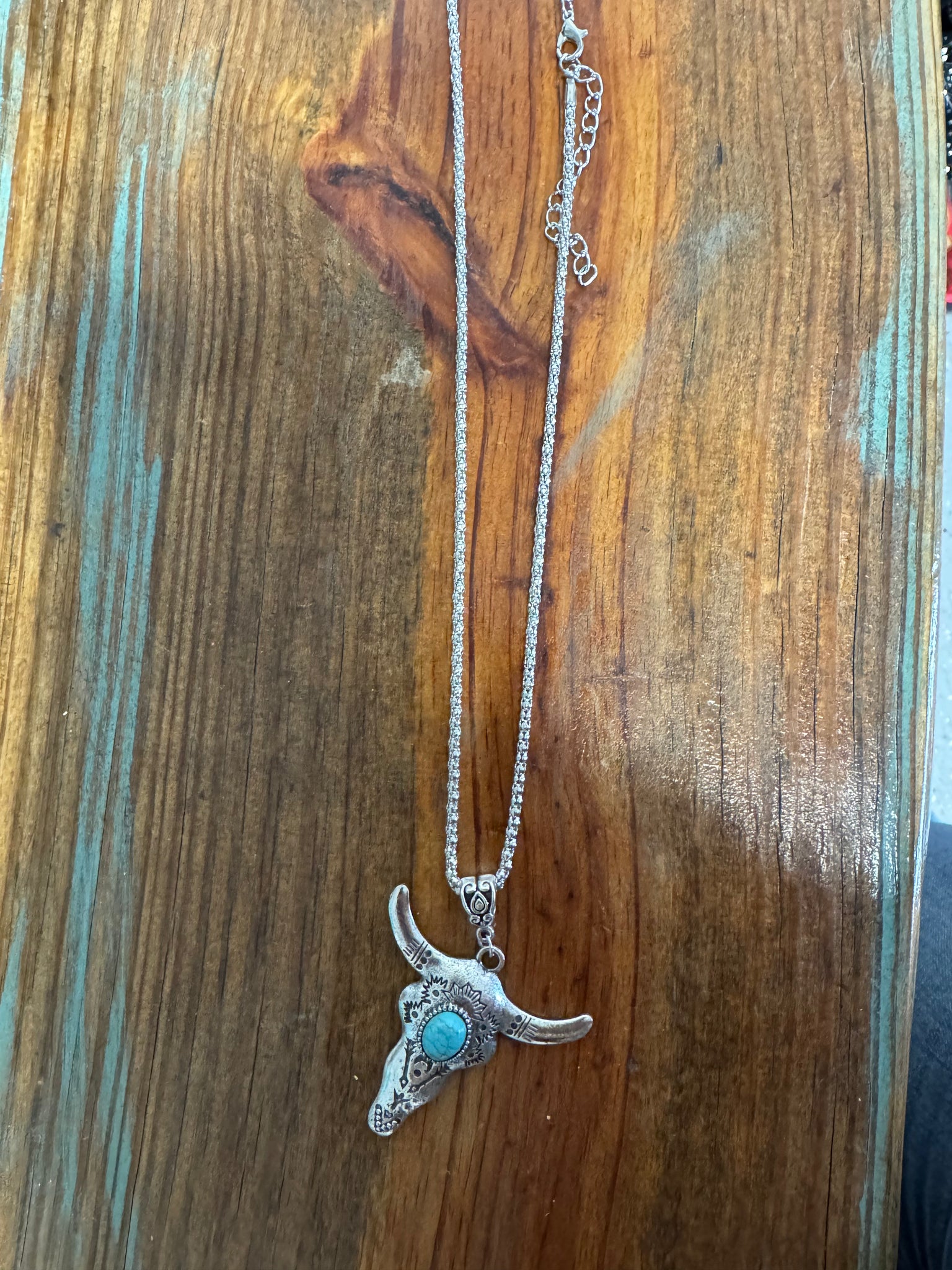 Turq Steer Necklace