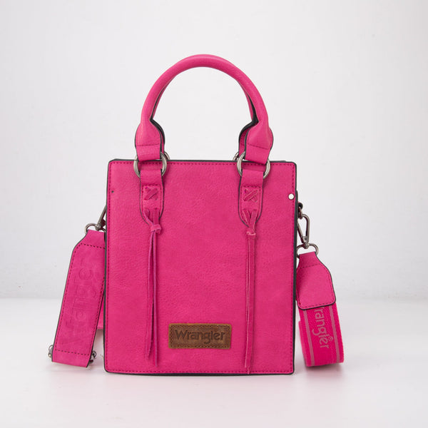 Wrangler North South Mini Tote/Crossbody -Hot Pink