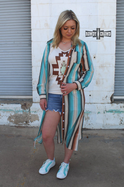 Sunset Serape Dress