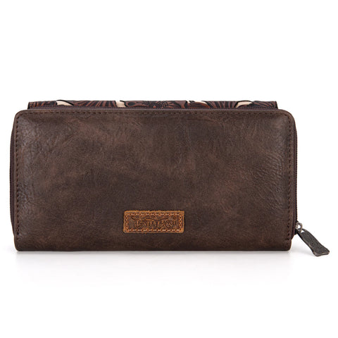 Trinity Ranch Floral Tooled Collection Wallet