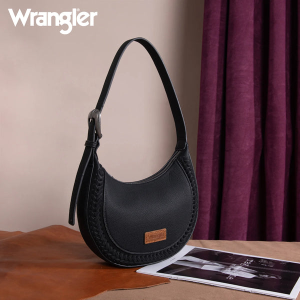 Wrangler Whipstitch Crescent Crossbody