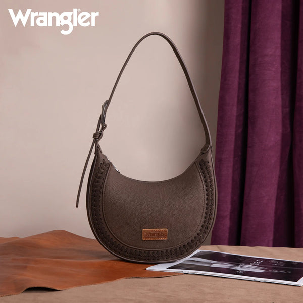 Wrangler Whipstitch Crescent Crossbody