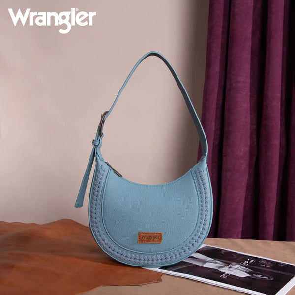 Wrangler Whipstitch Crescent Crossbody