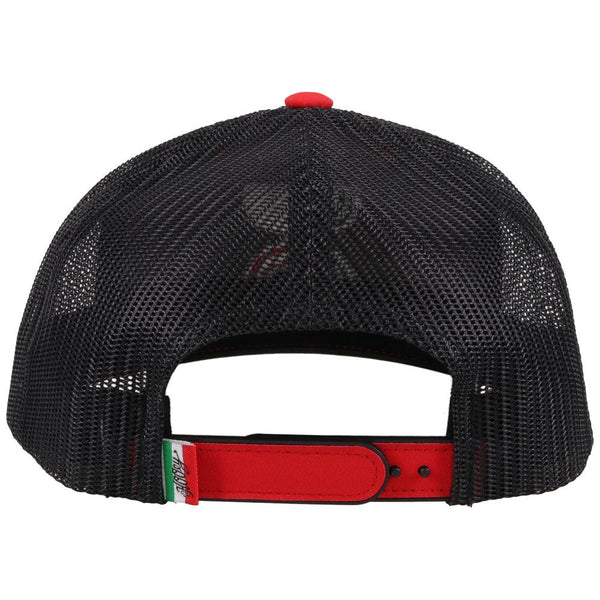 "BOQUILLAS" RED/BLACK HAT