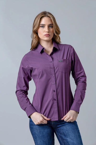 KIMES RANCH LINVILLE LONG SLEEVE DRESS SHIRT-Womens