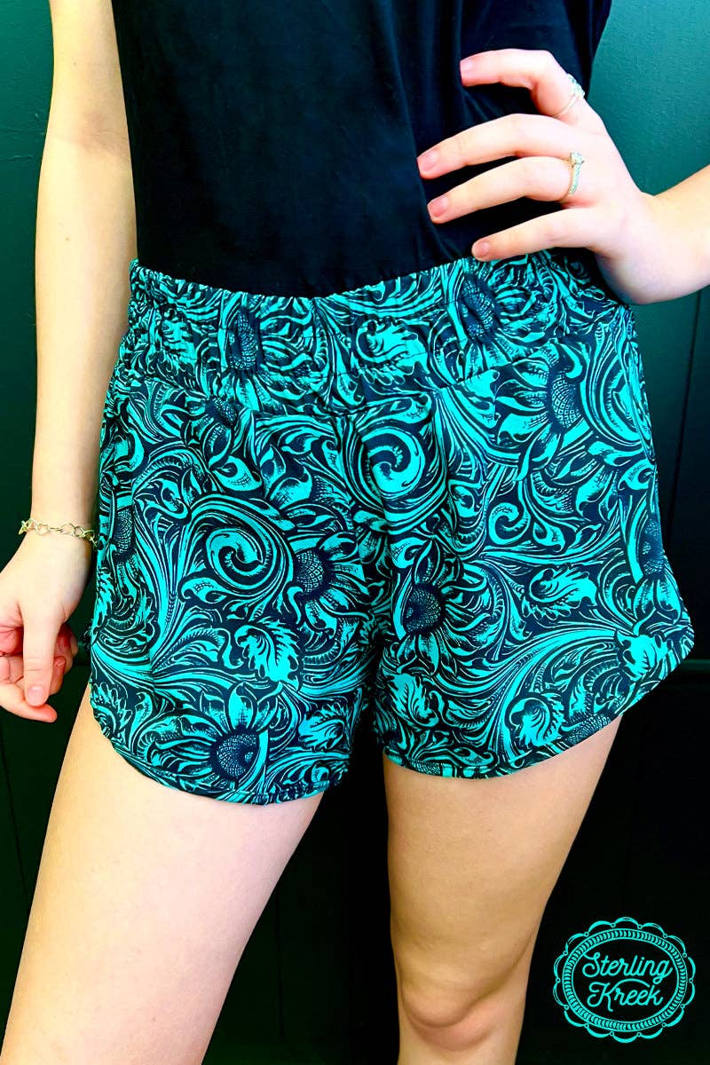 Sheridan Shorts Turquoise