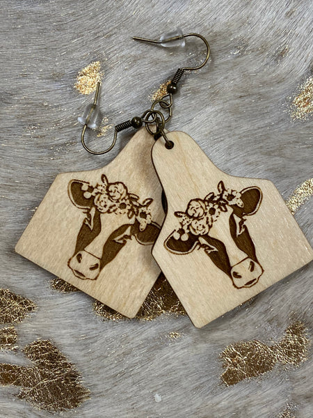 Laser Engraved Earrings and Accessories