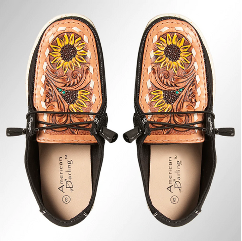 Sunflower Leather Canvas Shoes