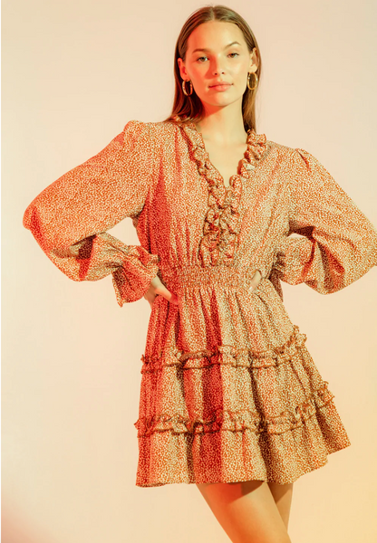 Ruffle Dot Dress