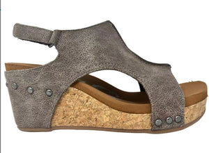Very G Liberty Taupe Wedges