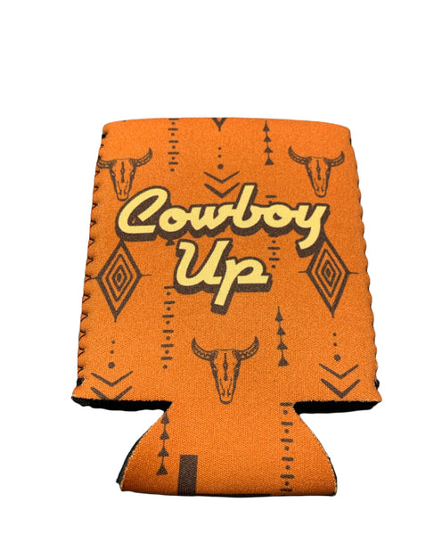 Cowboy Up Koozie