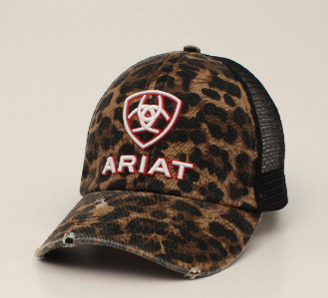Ariat Leopard Pony Flo Cap