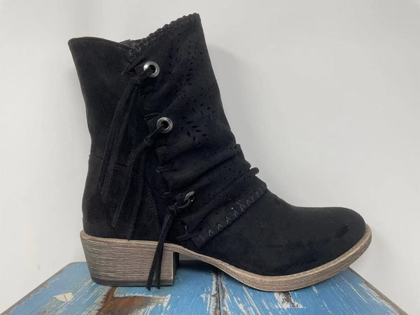 Sydney Laced Tie Booties