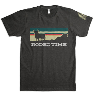 Sunset Rodeo Time Tee