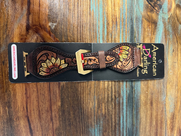 American Darling Leather Apple Watch Bands