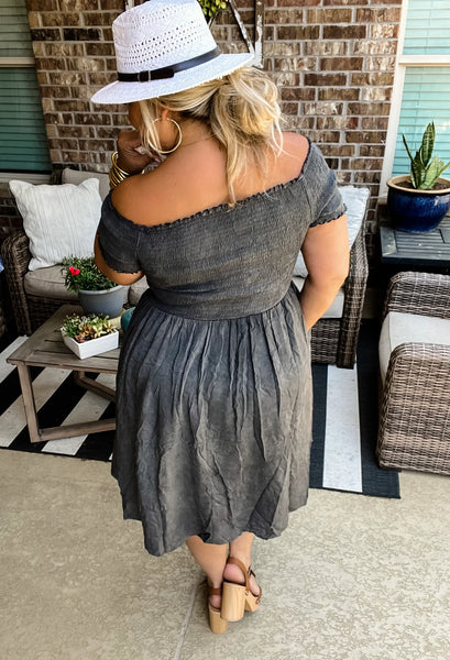 HADLEY SMOCKED DRESS