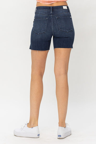 Judy Blue Classic Mid Rise Shorts