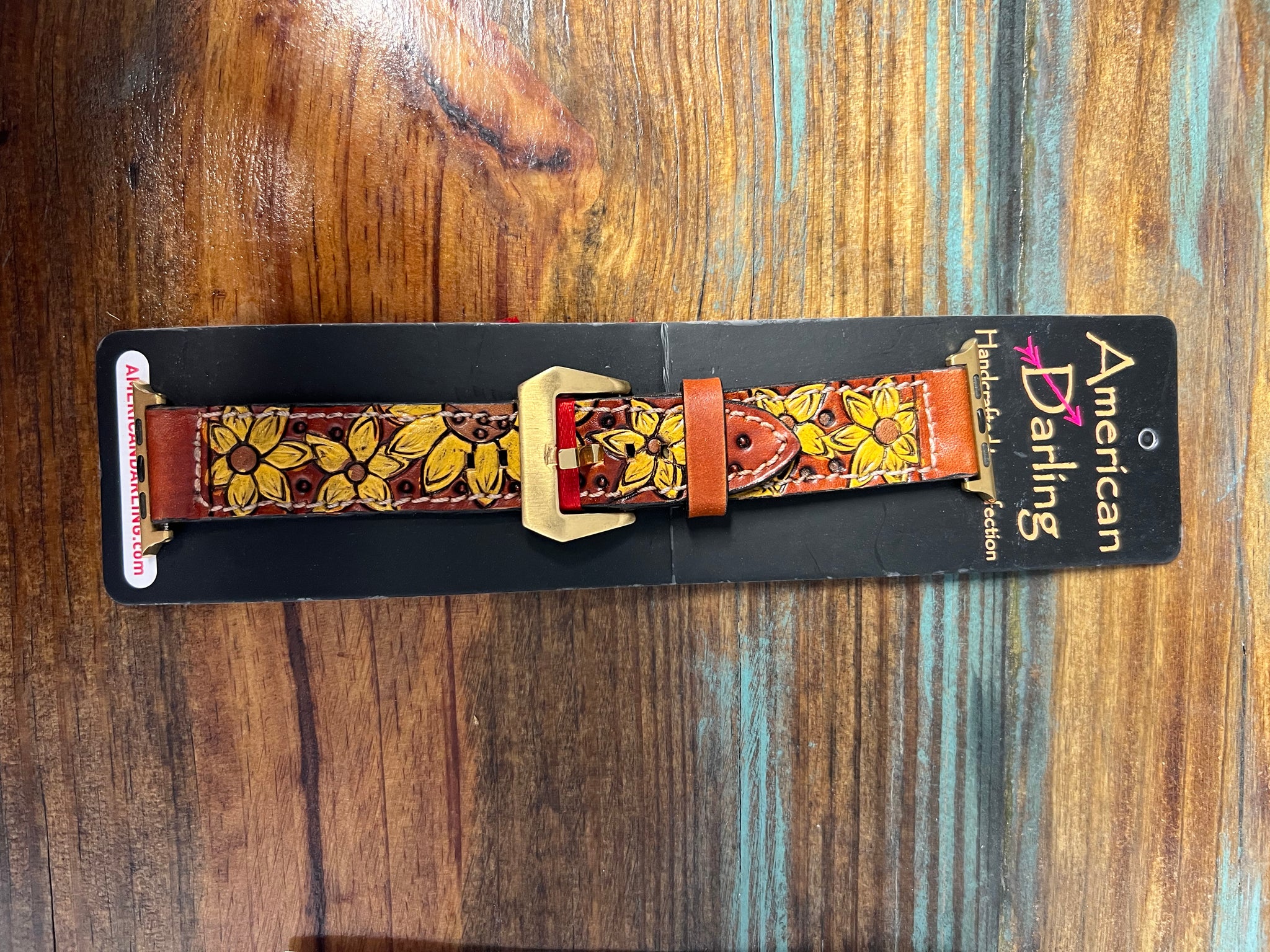 American Darling Leather Apple Watch Bands