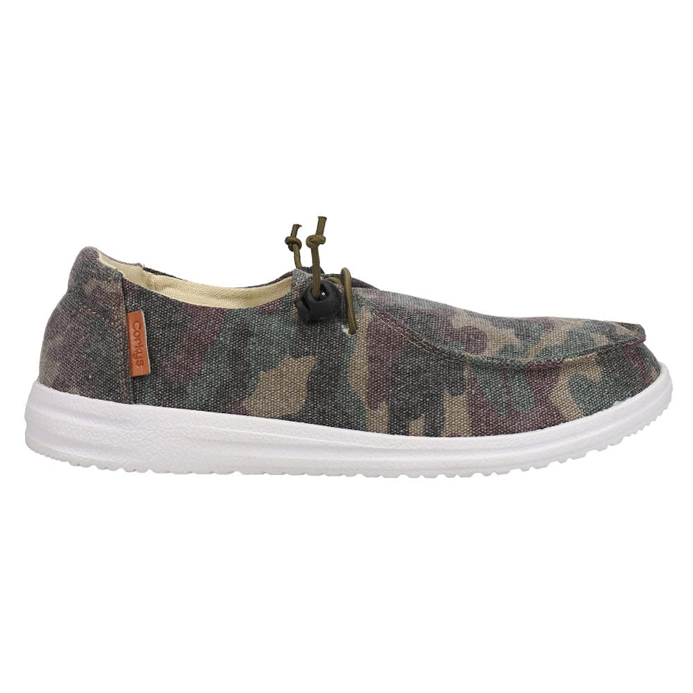 Camo Kayak Slip On