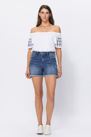 Judy Blue High Rise Cutoff Shorts