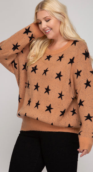 Star Printed Top