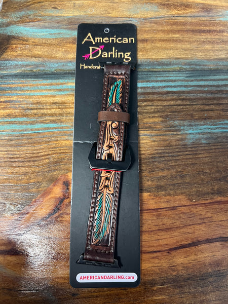 American Darling Leather Apple Watch Bands