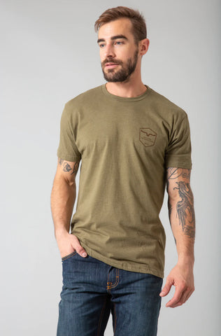 Kimes Shielded Trucker-Shirt-Military Green