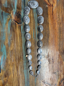 Antique Concho Necklace